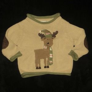 Skyr Reindeer Deer Sweater Size 12 Months